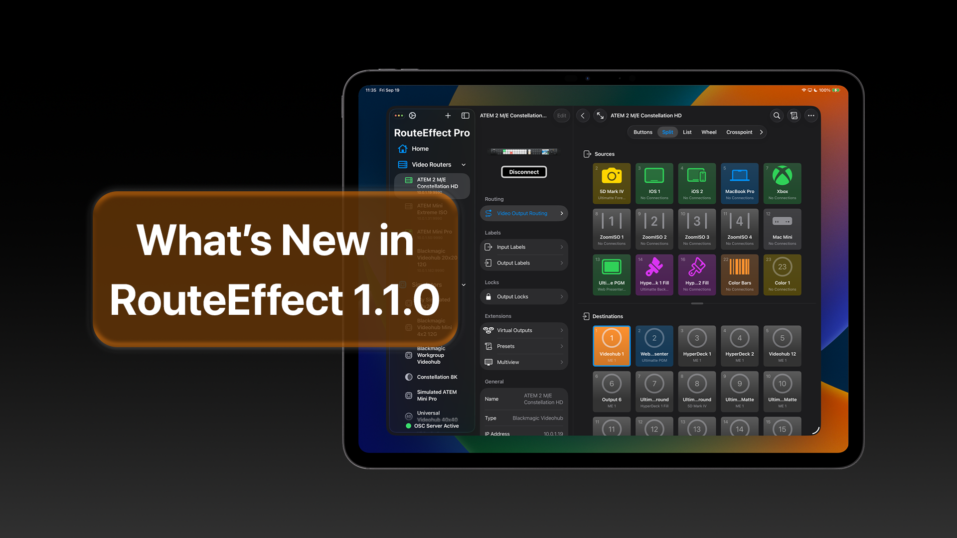 What’s new in RouteEffect 1.1.0